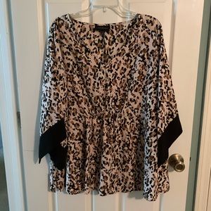 Leopard Blouse Like New!